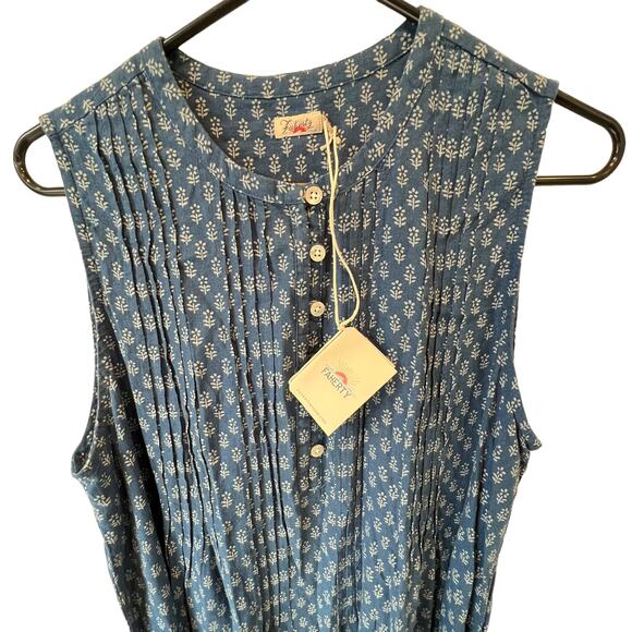 NWOT Faherty Isha Midi Dress Size Large NWOT - Picture 3 of 5